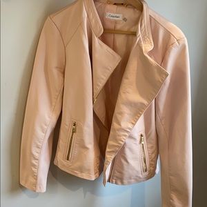 Blush Leather Jacket
